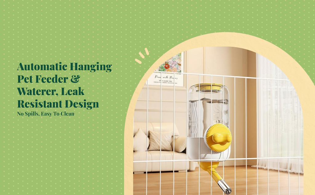 Leakproof dog water bottle for cages