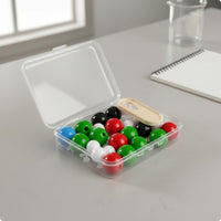 Atomic Structure Model Kit Clear Plastic Case Ball-and-Stick Model Kit