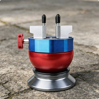 Ball Vise Multi Angle Control Rotating Vise Stable Metal Base Swivel Clamp for Model Makers, Hobbyists