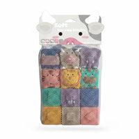 Soft Bath Blocks Chewable Building Blocks Hand-Eye Coordination Toy for Infants