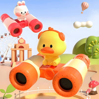 Children's Binoculars Toy High-Resolution Optics Mini Binocular for Travel