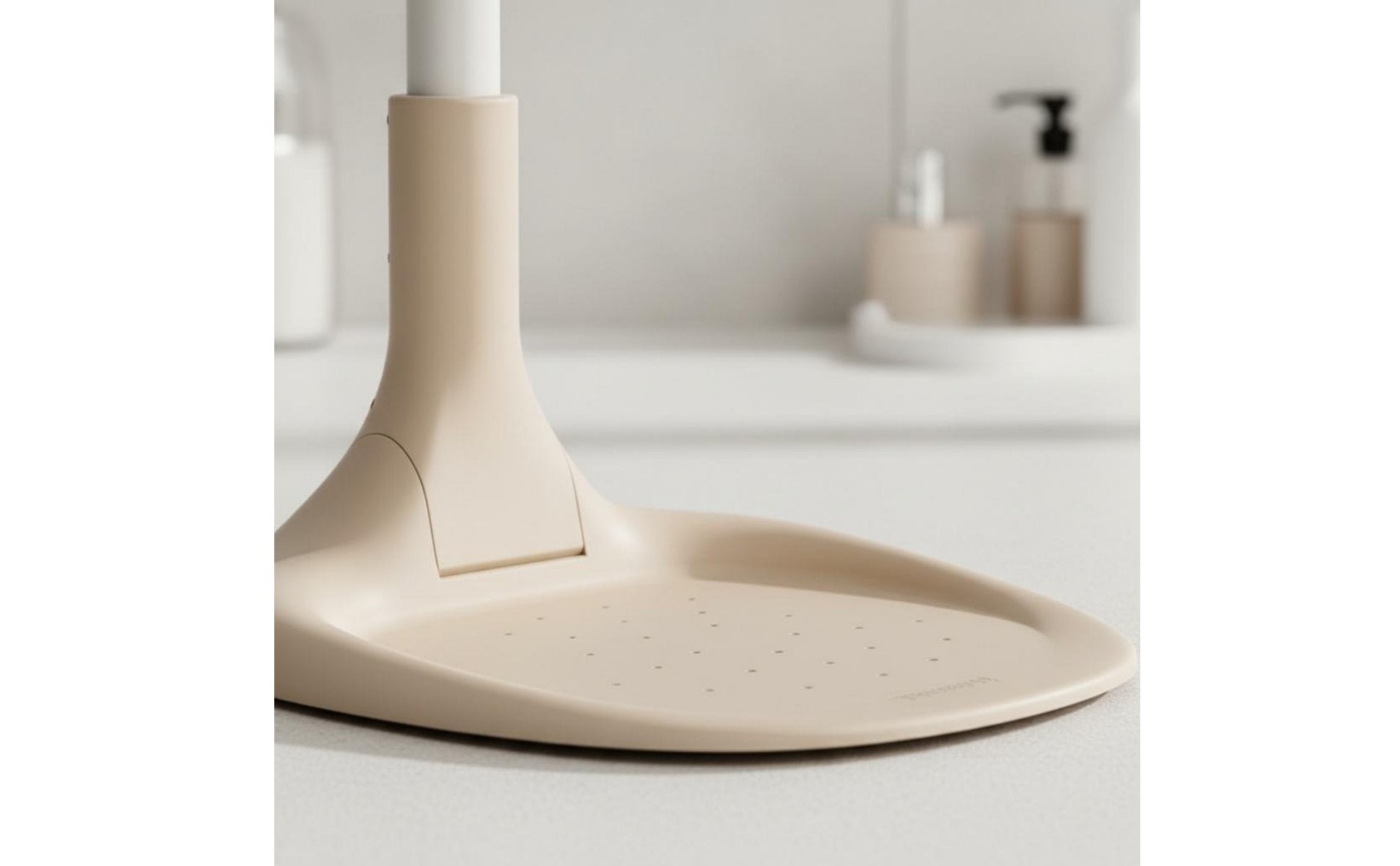 Adjustable Standing Support Anti-Slip Baby Bath Stand Stable Triangular Frame