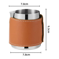 Latte Art Pitcher Measurement Marks Milk Steaming Jug Easy to Clean for Baristas