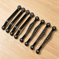 8 Pieces 1/16 Chassis Pull Rod Set Front Rear Link Rods Close Tolerance RC Damping System Arm Rods