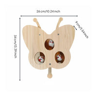 Whack-a-Rodent Pet Toy Mental Stimulation Whack a Rodent Pet Toy Boredom