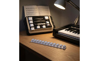 Conductive Rubber Strip Translucent Music Accessory Narrow Base