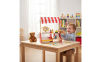 Burger Shop Playset Realistic Play Shop Educational Design for Children