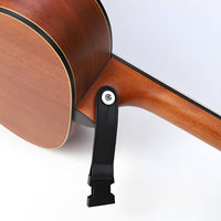 Replaceable End Guitar Strap Leather Ends Music Accessory Headstock Tie