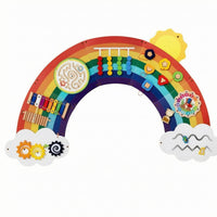 Wall-Mounted Busy Board Fine Movement Children's Learning Hand-Eye Coordination