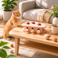 Feline Whack a Rodent Toy Long-Lasting Interactive Feline Toy No Assembly