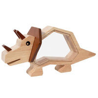 Wooden Dinosaur Piggy Bank Cute Dinosaur Piggy Bank Educational for Children