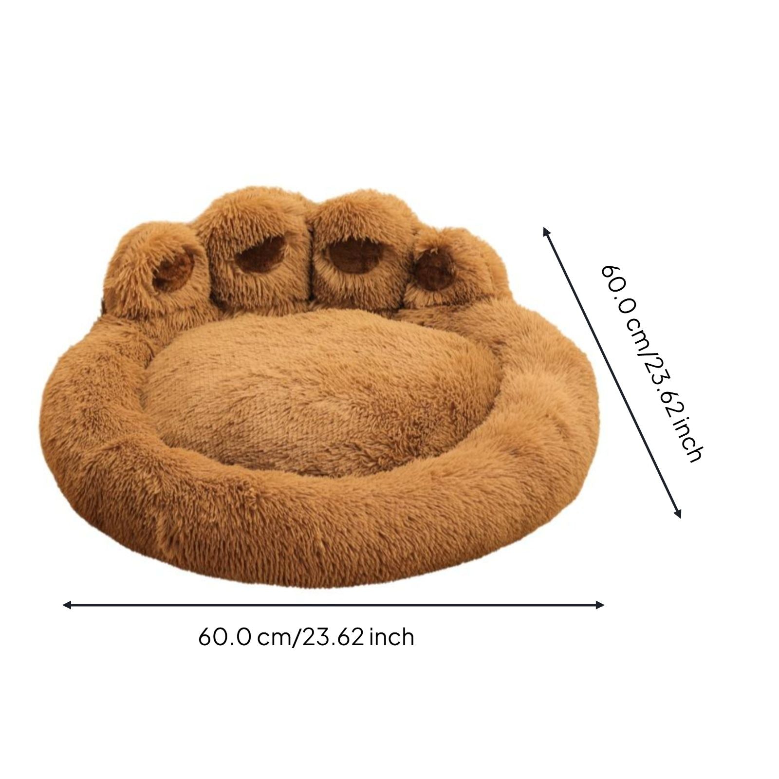 Dog Bed, Warm Plush Sleeping Mat, Non-slip, Indoor Pet Bed