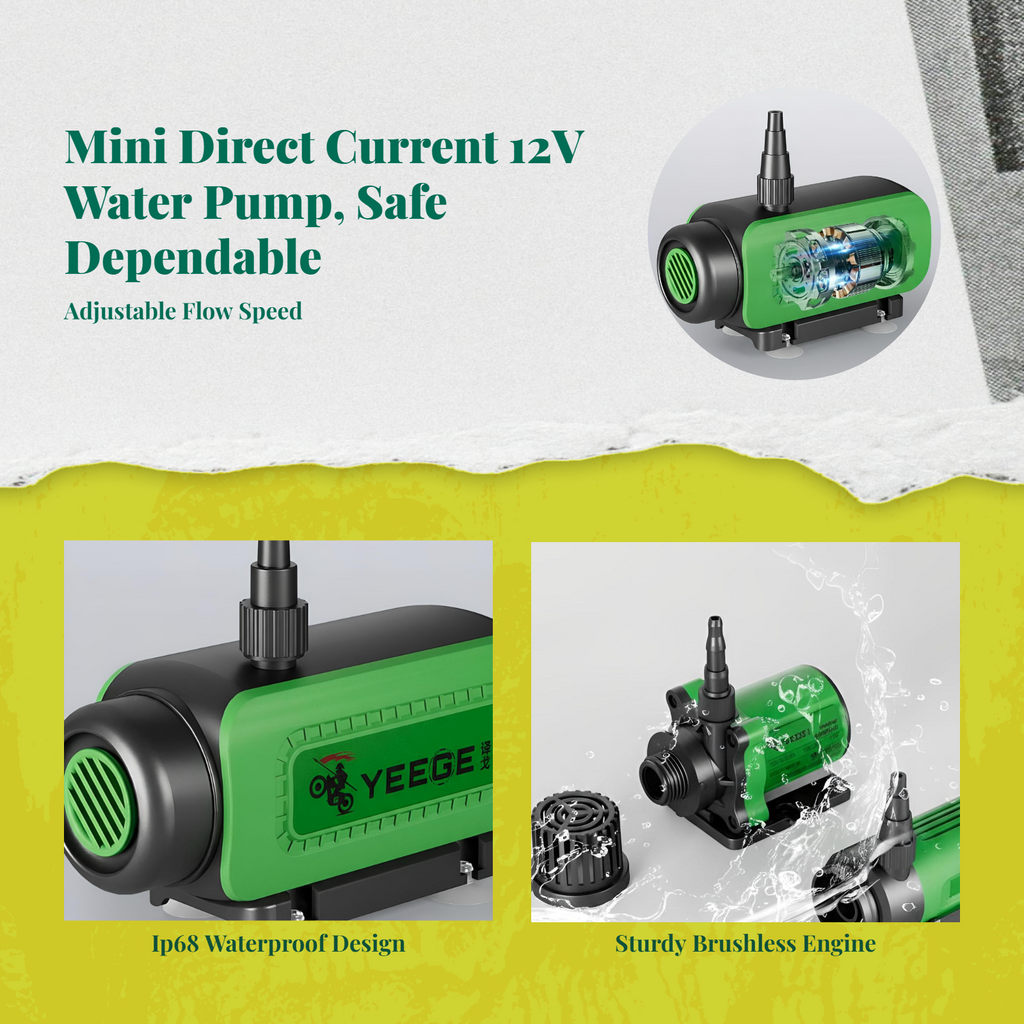 12V mini pump for aquariums