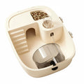Hamster House with Accessories Easy to Clean Portable Hamster Cage Ventilated Transparent Small Animal Carrier for Beginners, Kids