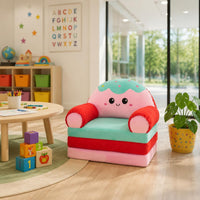 3-Layer Foldable Kids Chair Portable Folding Kids Sofa Memory Foam for Toddlers