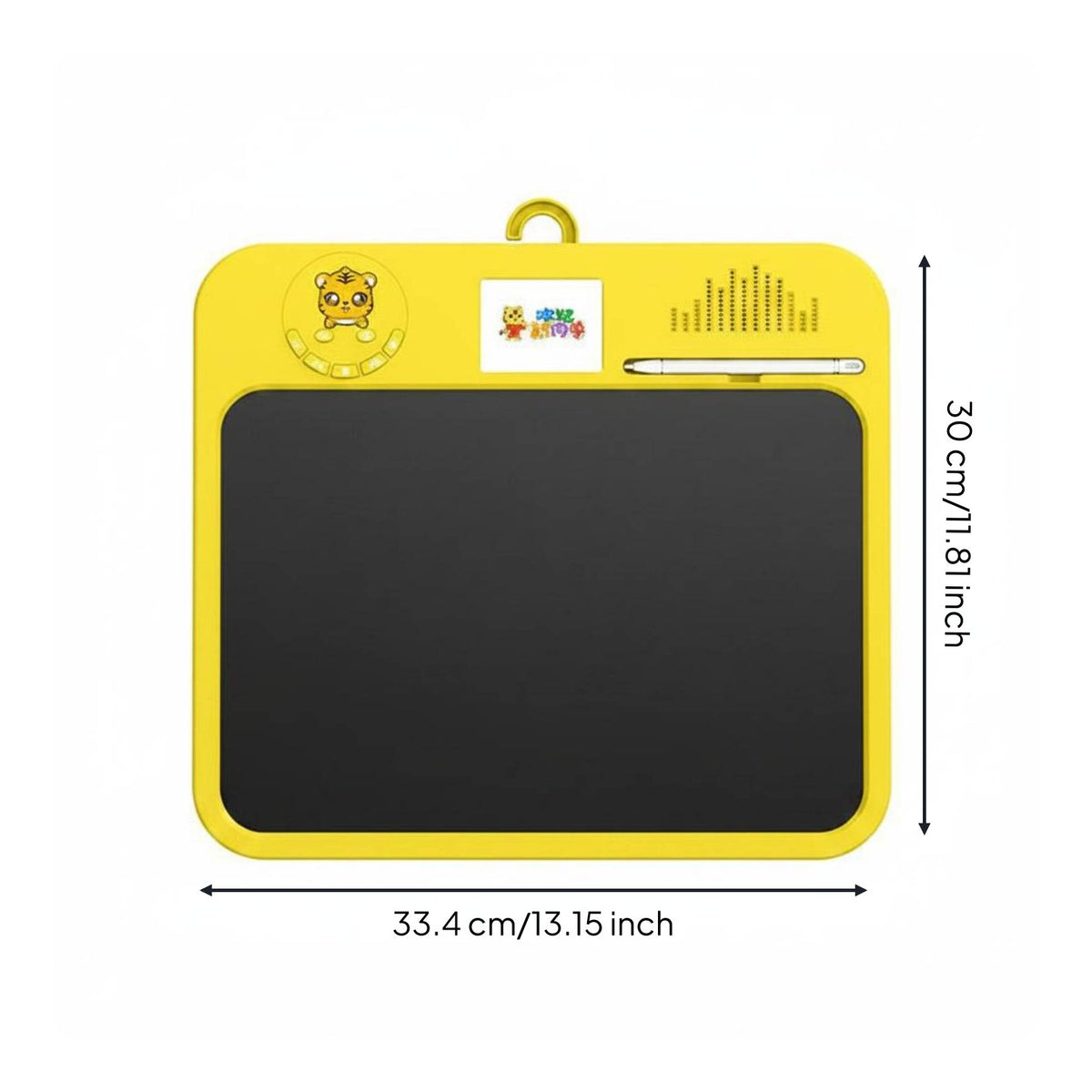 Double Screen Learning Board Eye Protection Erasable Writing Tablet Portable