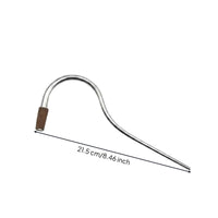 Silver Bassoon Instrument Connector Copper Body Bassoon S type Tube Music Accessory for Orchestra