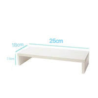 Monitor Riser with Drawers Space Saving Computer Screen Stand Organizer