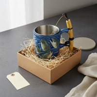 Fishing Mug Easy to Clean Fishing Rod Handle Mug Hot and Cold Drinks for Anglers