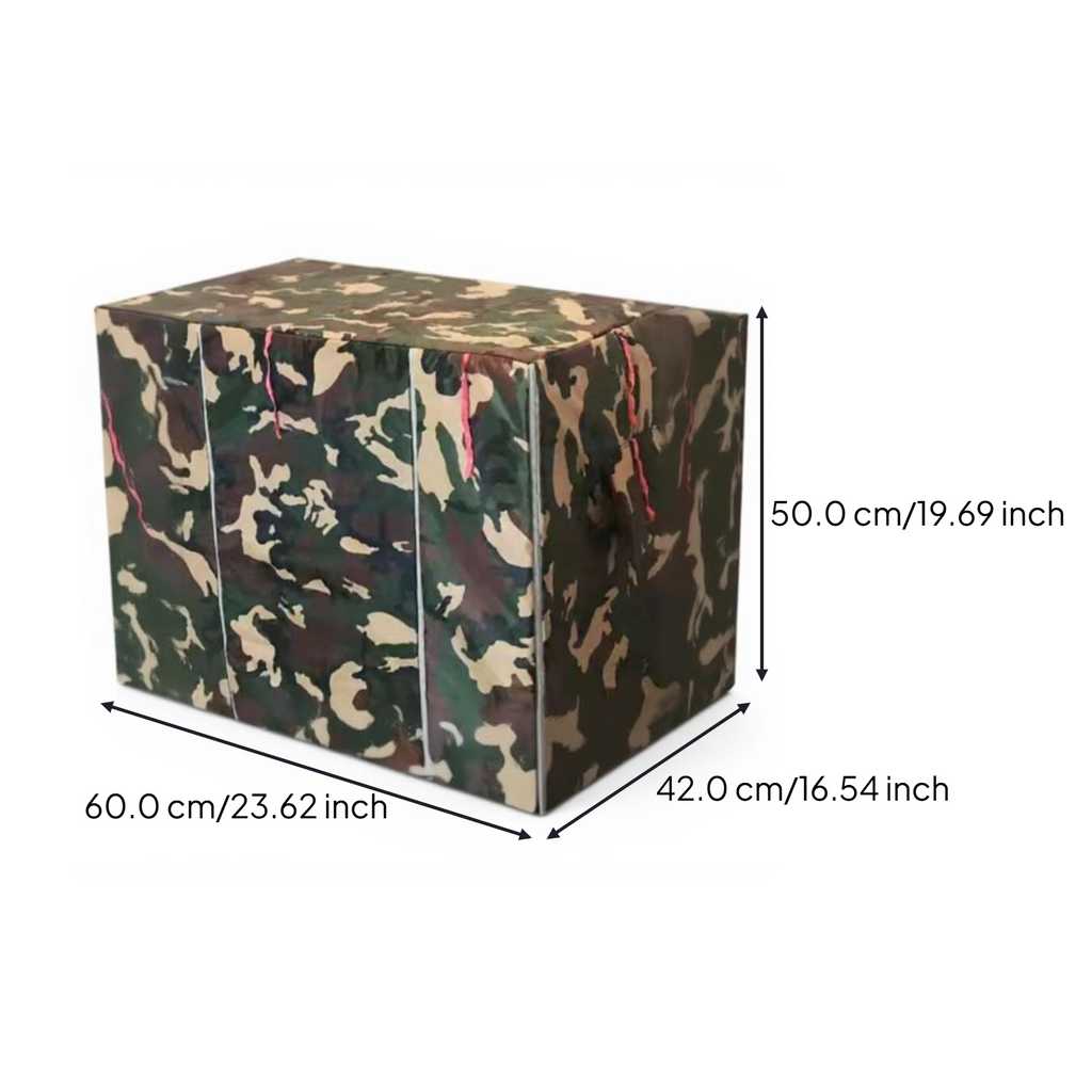 Dog Crate Cover, Waterproof Windproof Pet Kennel Cover, Insulated Cat Enclosure Cover for Winter, Universal Fit