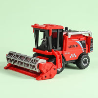 Toy Combine Harvester Realistic Design Friction Powered Farm Truck Sturdy