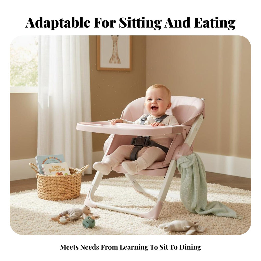 Portable Feeding Seat Safe and Stable Baby Booster Multi-Functional for Toddlers