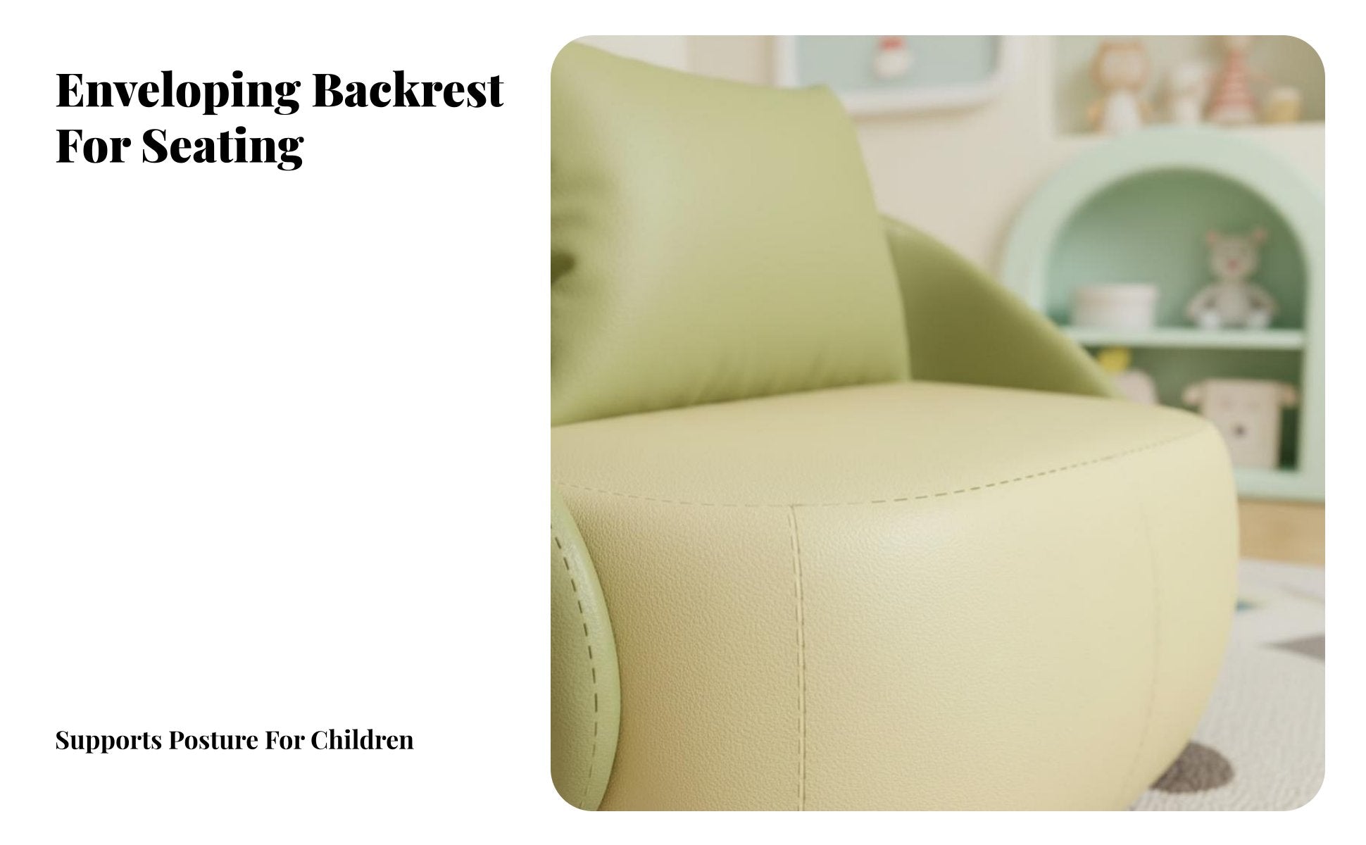 soft Character Armchair Adorable creature Design childs' Furniture long-lasting Foam Construction for Infants, Preschoolers