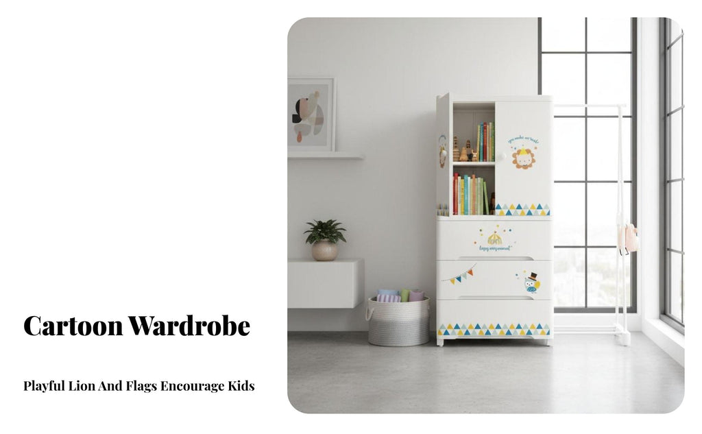 configurable Cube Organizer Large Capacity Storage Cabinet Easy Assembly for Toddlers