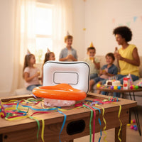 Inflatable Basketball Hoop Headband Interactive Wearable Basketball Hoop Toy