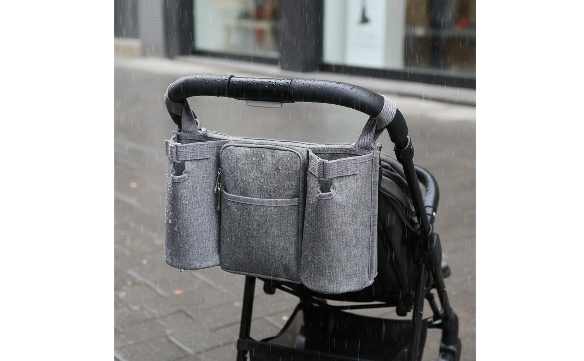 Pram Bag Universal Fit Pram Hanging Pouch Long-Lasting