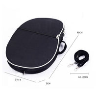 Lyre Carrying Case Adjustable Shoulder Strap Oxford Cloth Lyre Case Lightweight Small Harp Storage Bag for Outdoor