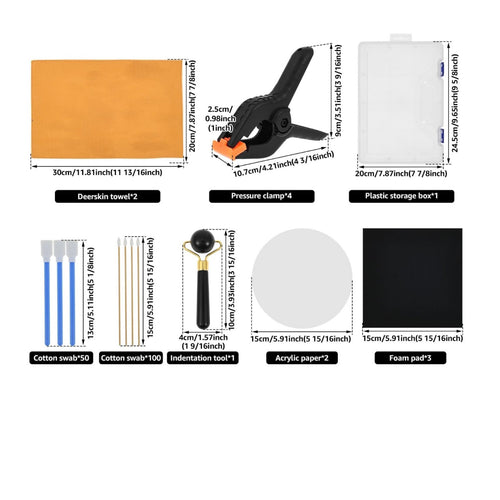163 Pieces Collector Card Maintenance Set Reusable Hobby Supplies