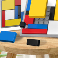 Shape Game Toy Rectangular Blocks Spatial Reasoning Game Raised Edges