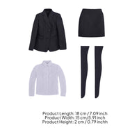 1/6 Scale Suit Set Fit 1/6 Scale Suit Outfit Trues-to-Life Appearance Toy Clothing