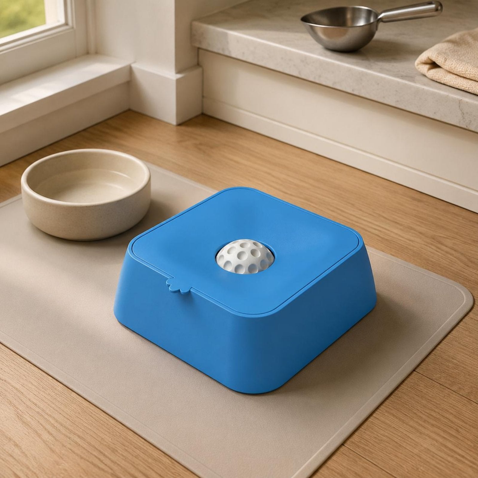 Slow Feeder Bowl Easy to Hygienic Pet Feeding Dishwasher Safe