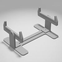 Ship Model Painting Stand Secure Grip Boat Model Building Bracket for Hobbyists