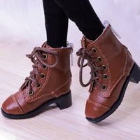 BJD Boots Realistic Look Doll Shoes Sturdy 1/4 Scale Doll Boots