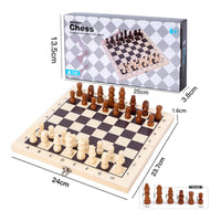 Portable Chess Set Foldable Design Travel Chess Set Easy to Carry for Students