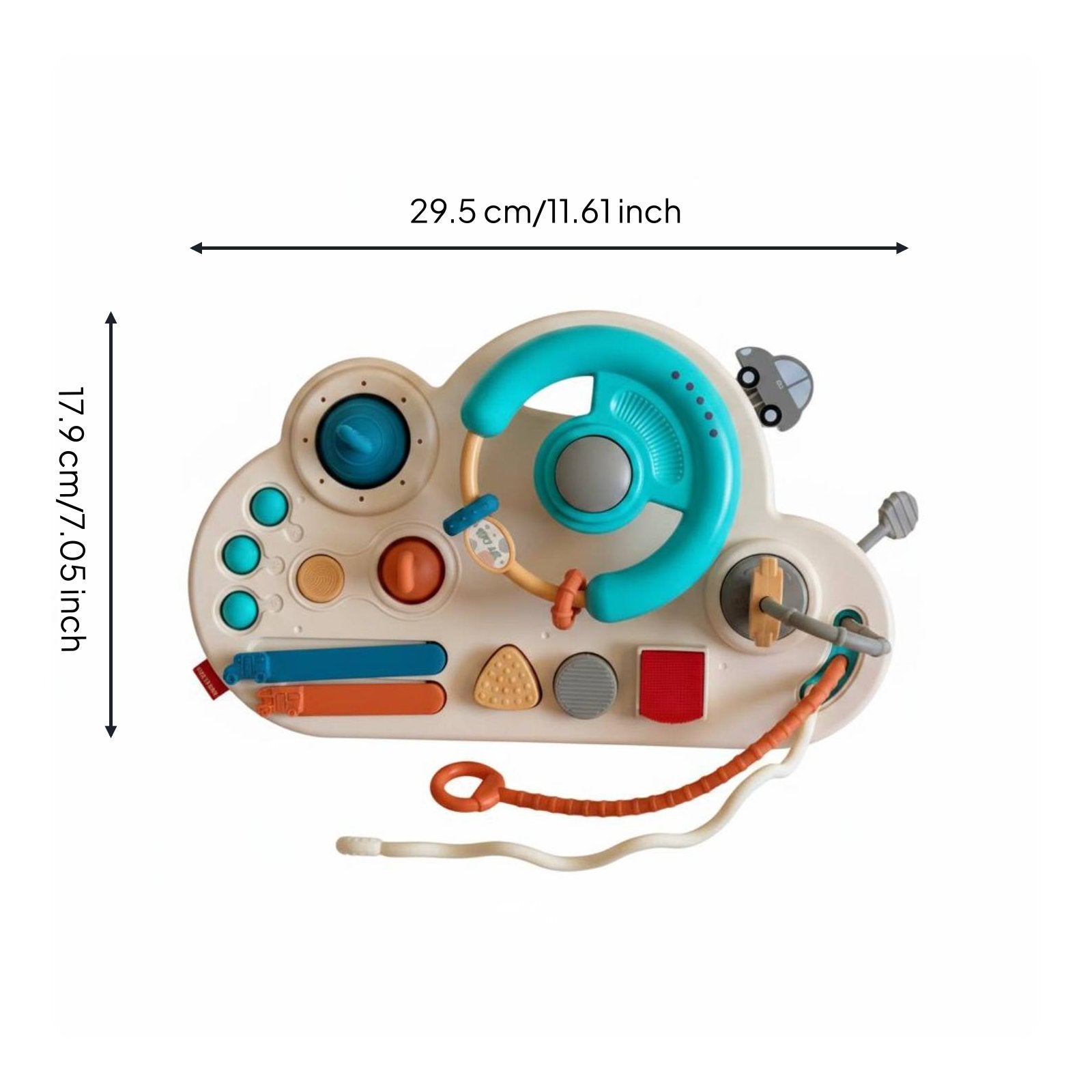 Multifunctional Steering Wheel Toy High Quality Materials for Baby Carrier
