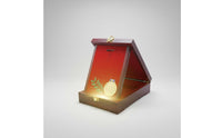 Wooden Medal Display Box Easel Back Stand Awards Display Frame for Office Decor