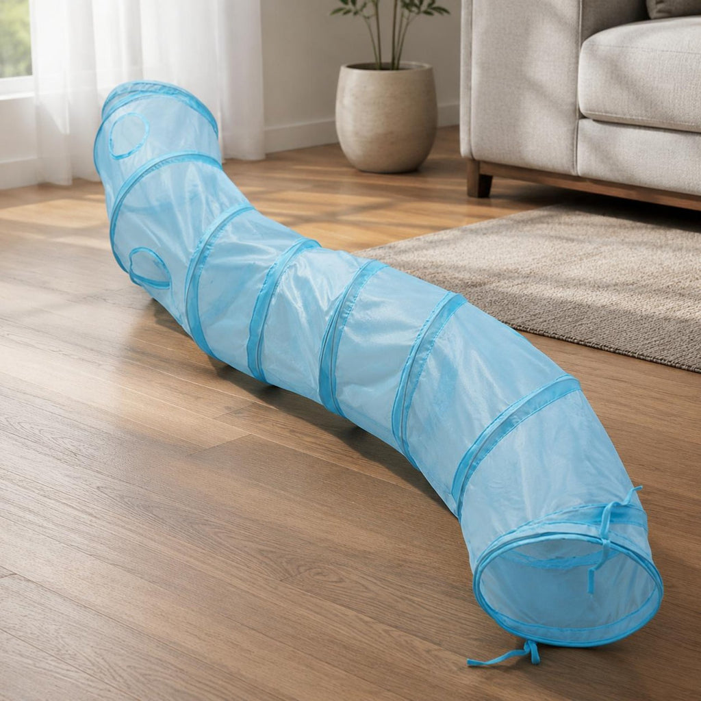 Foldable Feline Tunnel Portable Feline Tunnel Tent Quick Setup for Outdoor