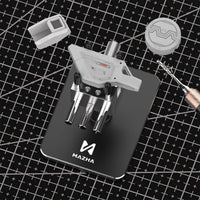 Handheld Modeling Vise Aluminum Alloy Handheld Mini Vise Lightweight Detachable Bench Clamp for Crafters