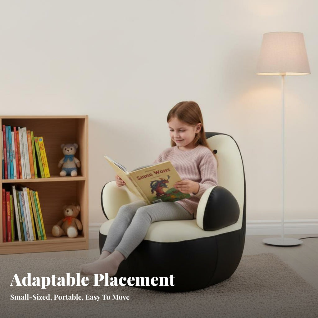 Creature Shape Penguin-Shaped Sofa High-Density Foam children's Furniture Rounded Edges Child s' Seating Thick Cushion for Toddlers, Parents, Reading Corner, Playroom, Kindergarten, Living Room