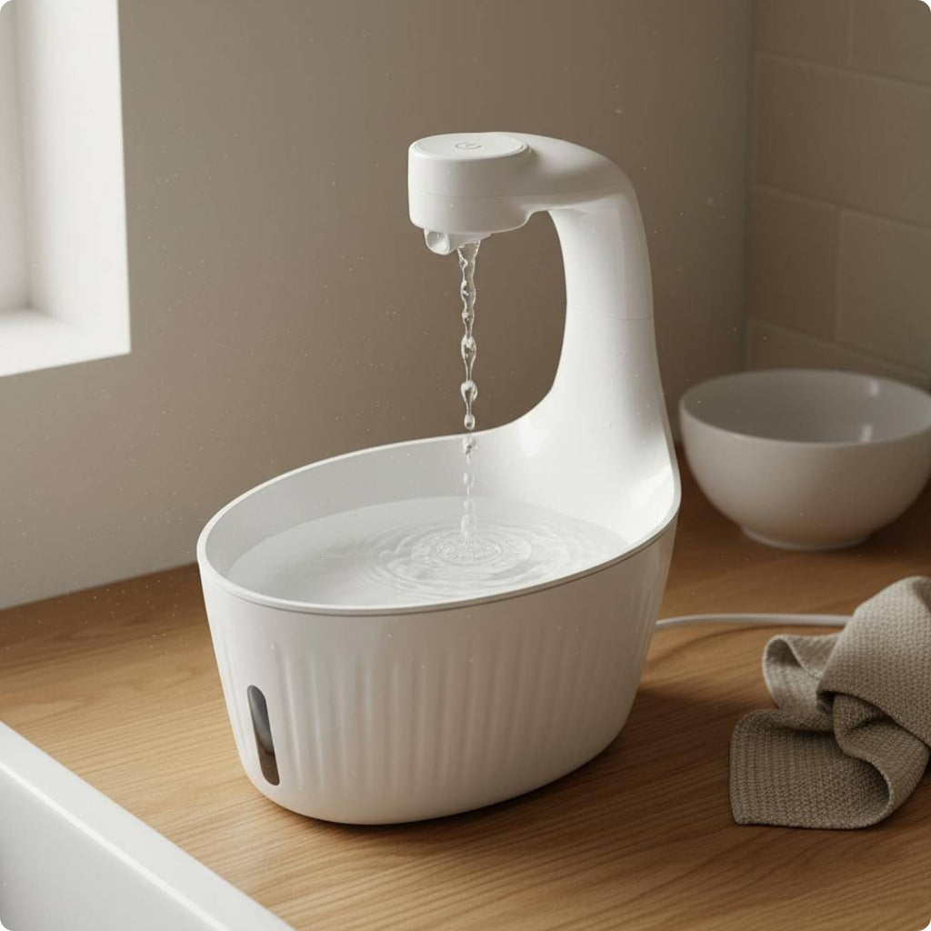 Cat Water Dispenser Portable Power Pet Water Dispenser Anti-Slip Stable for Indoor