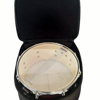 14 Inch Snare Drum Bag Wheeled Rolling Snare Drum Case Adjustable Straps Musical Equipment for Drummers