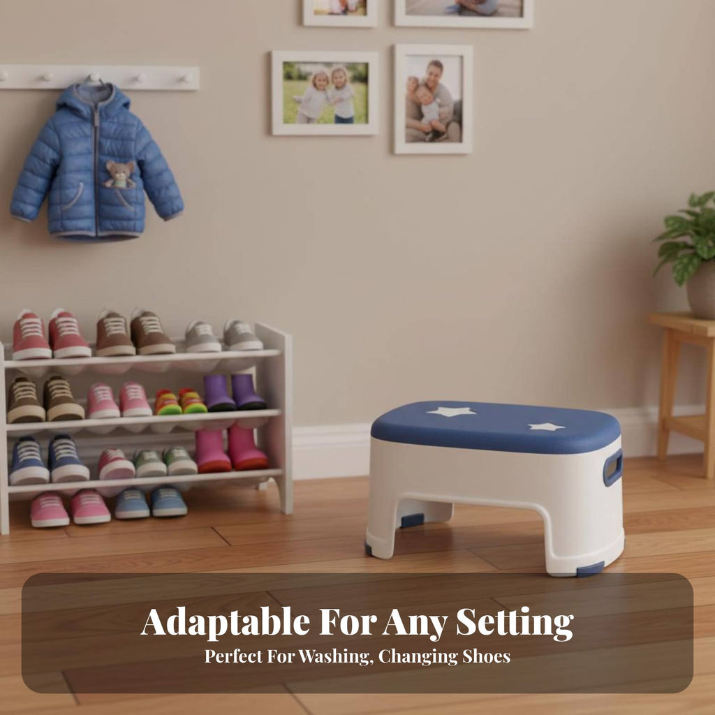 toddler's Stepping Block Anti-Slip Step Stool Strong Load-Bearing for Bathroom