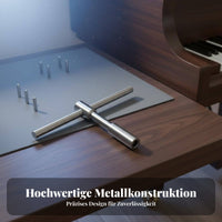 Fractured String Pin Extractor Tool Professional Grade Piano Tuning Pin Remover Carbon Steel Piano Repair Wrench for Music School