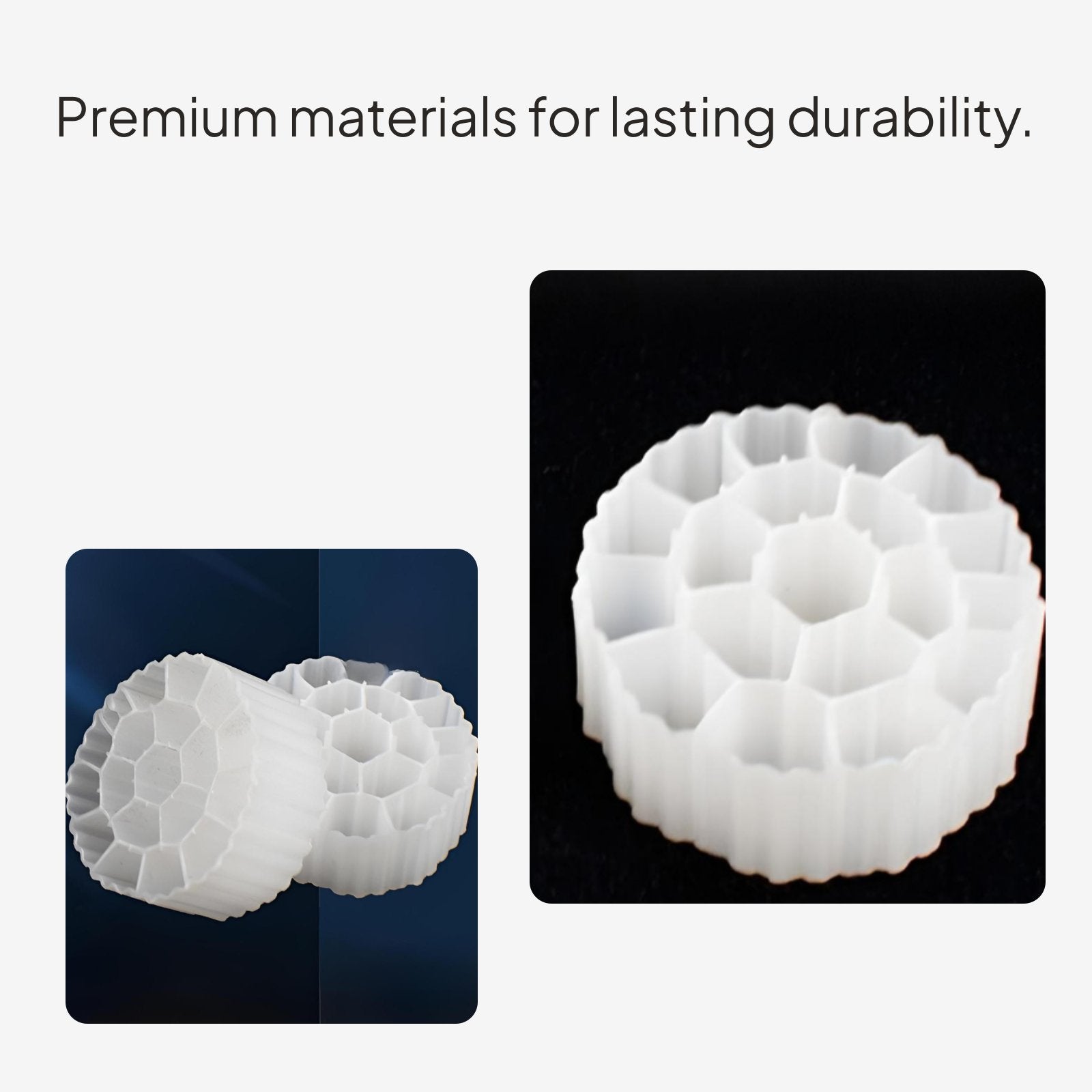 MBBR Biofilter Media High Surface Area MBBR Media Promotes Biofilm Growth Fluidized Bed Filler for Aquaculturists, Aquarium Hobbyists, Aquaculture