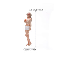 Hand-Painted Miniature Figurine Full Body Hand Painted Miniature Smooth Figure Finish Display Piece