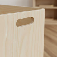 Curved Children's Desk Solid Wood Wooden Children's Desk table Smooth Edges for Preschoolers